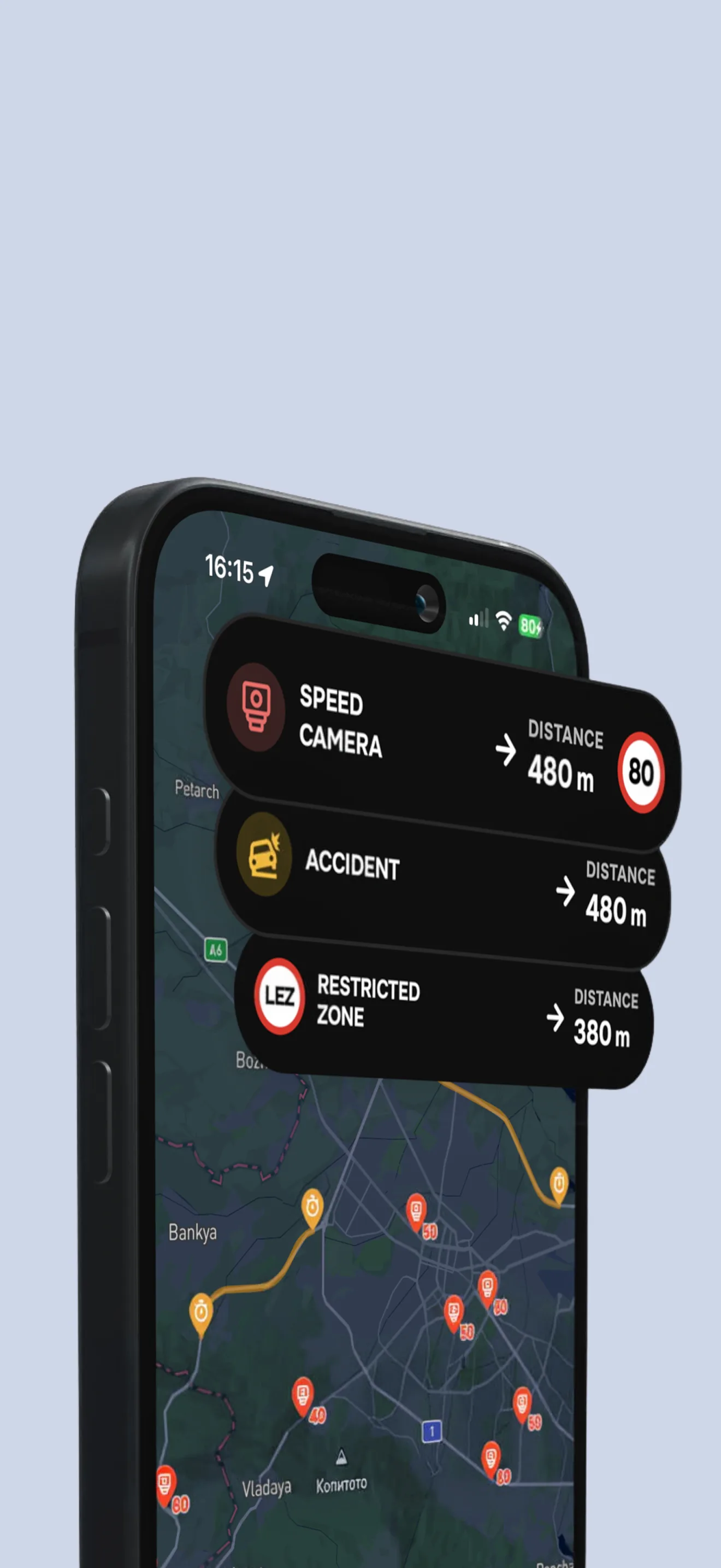 Hands-free background alerts